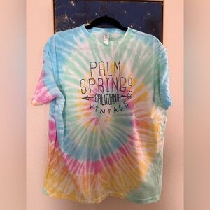 Vintage Tie-Dye Palm Springs shirt
